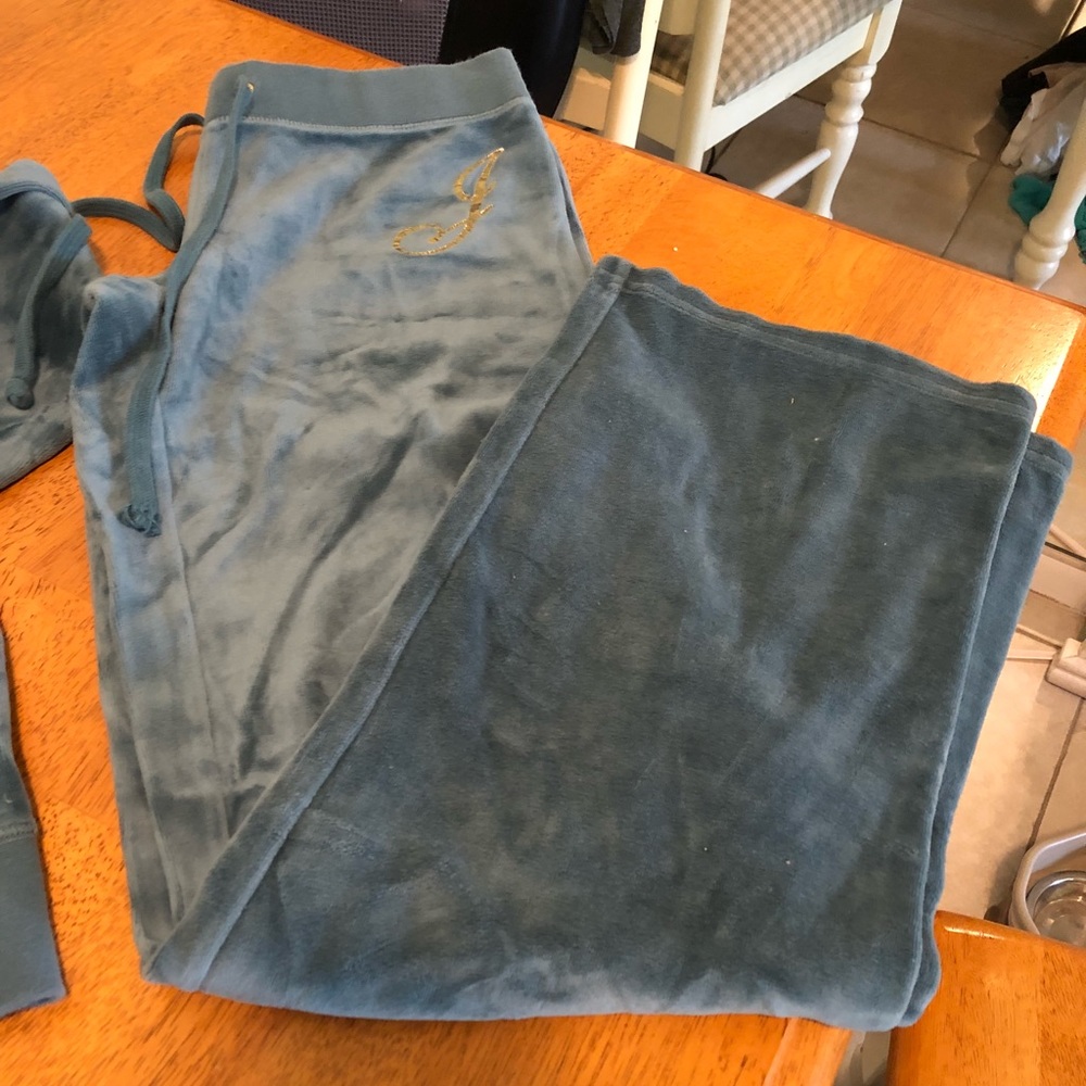 Juicy velour track pants